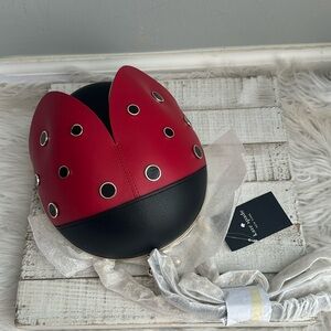 Nwt Kate spade Dottie 3D ladybug bag